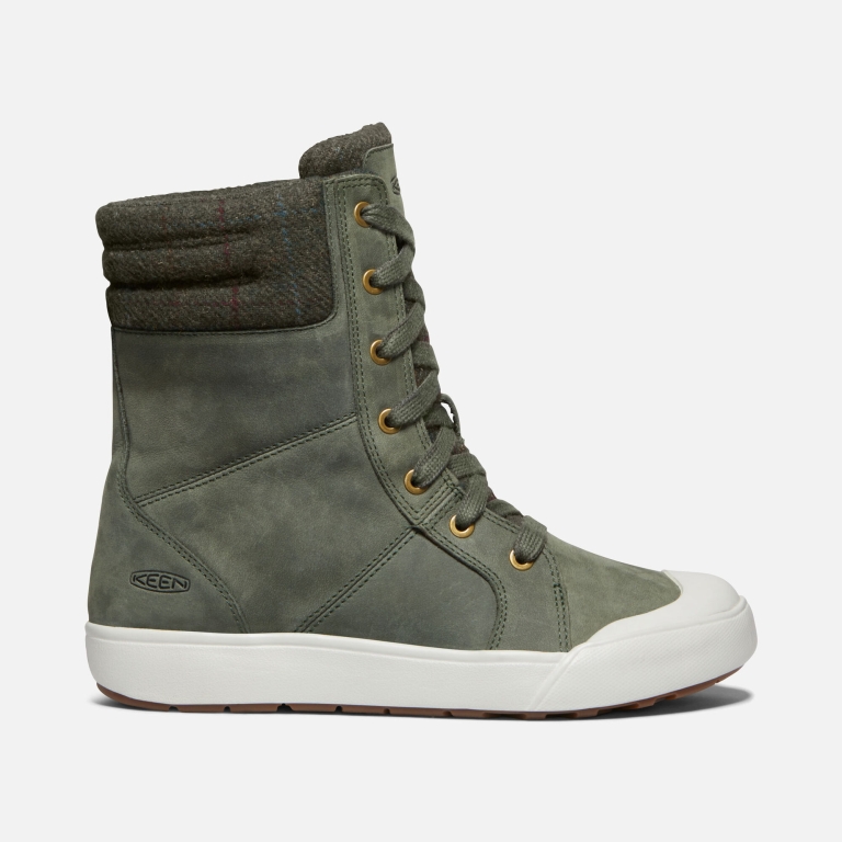 Keen Elena Boots - Women's Dark Green Boots